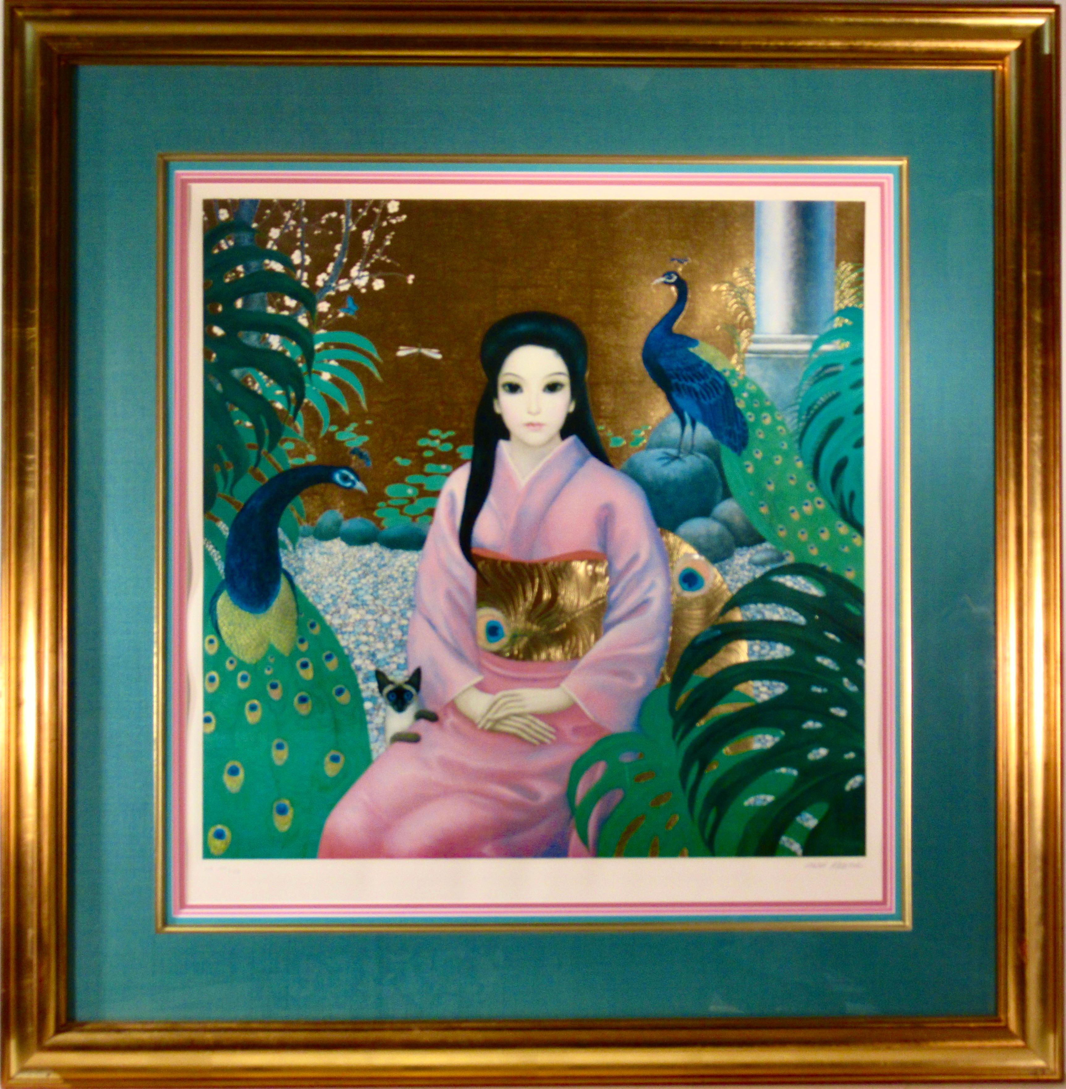Margaret Keane Figurative Print - Madame Butterfly