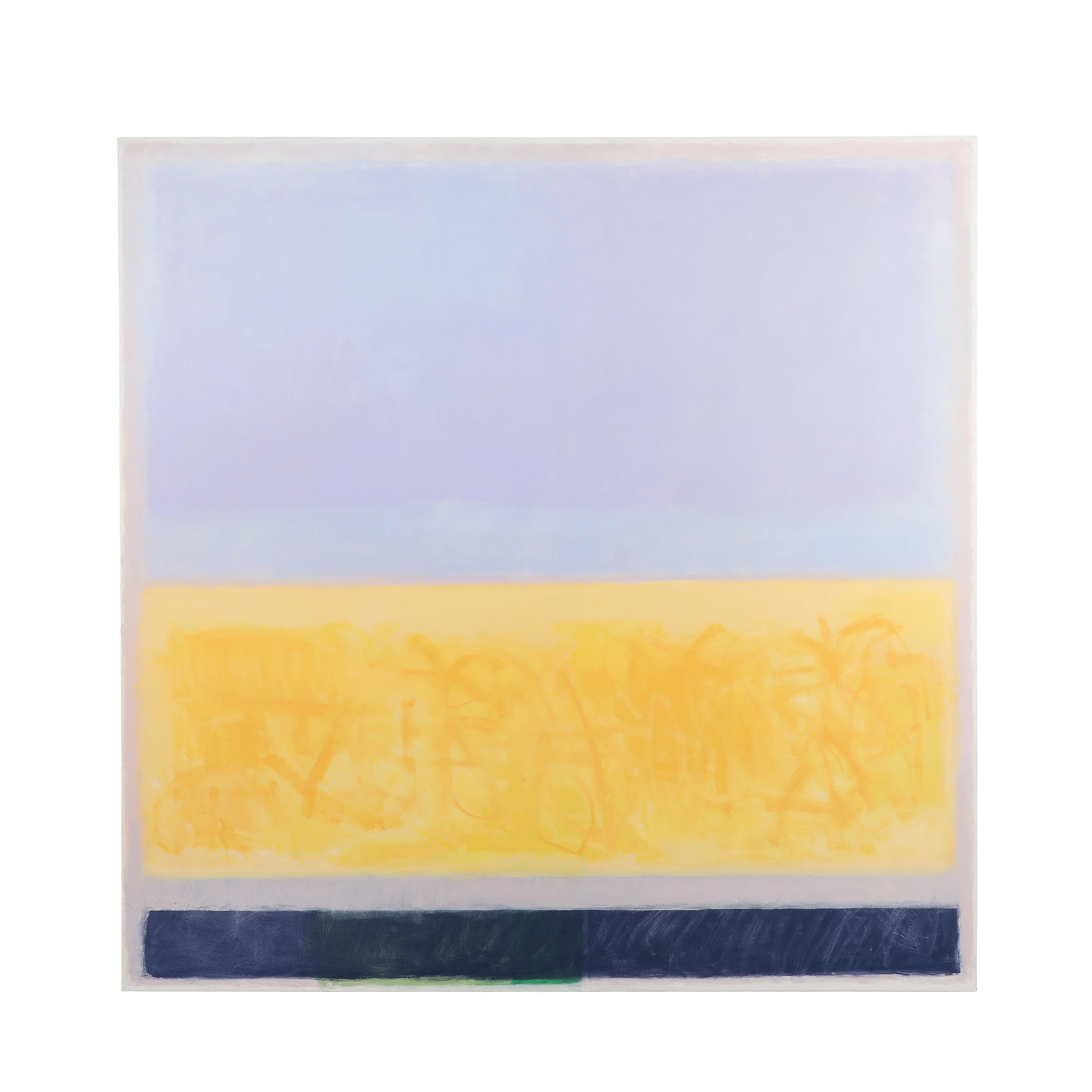 Abstract Painting Margaret Kennedy - Champ de soucis
