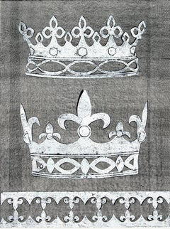 Marquess Marchioness VI, Crown Monotype White Gray Royal Fleur-de-lis, 2021