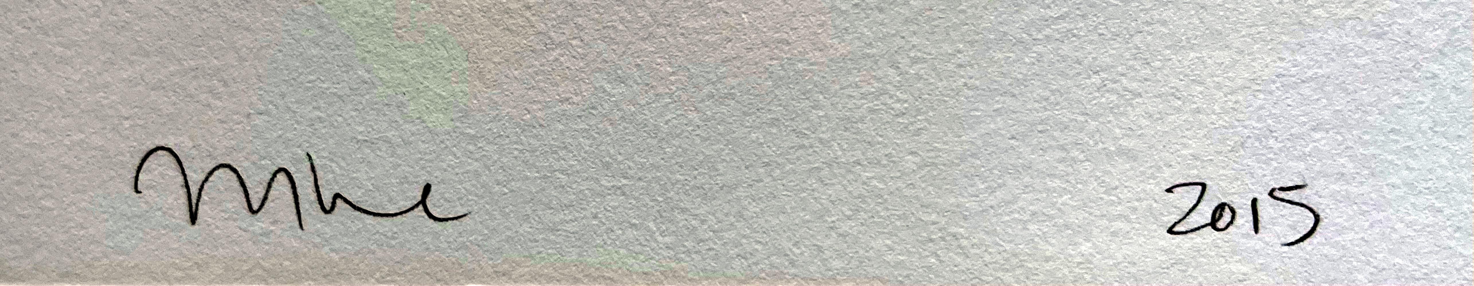 Sin título, de la carpeta Columnas Blancas, 2015 - Print de Margaret Lee