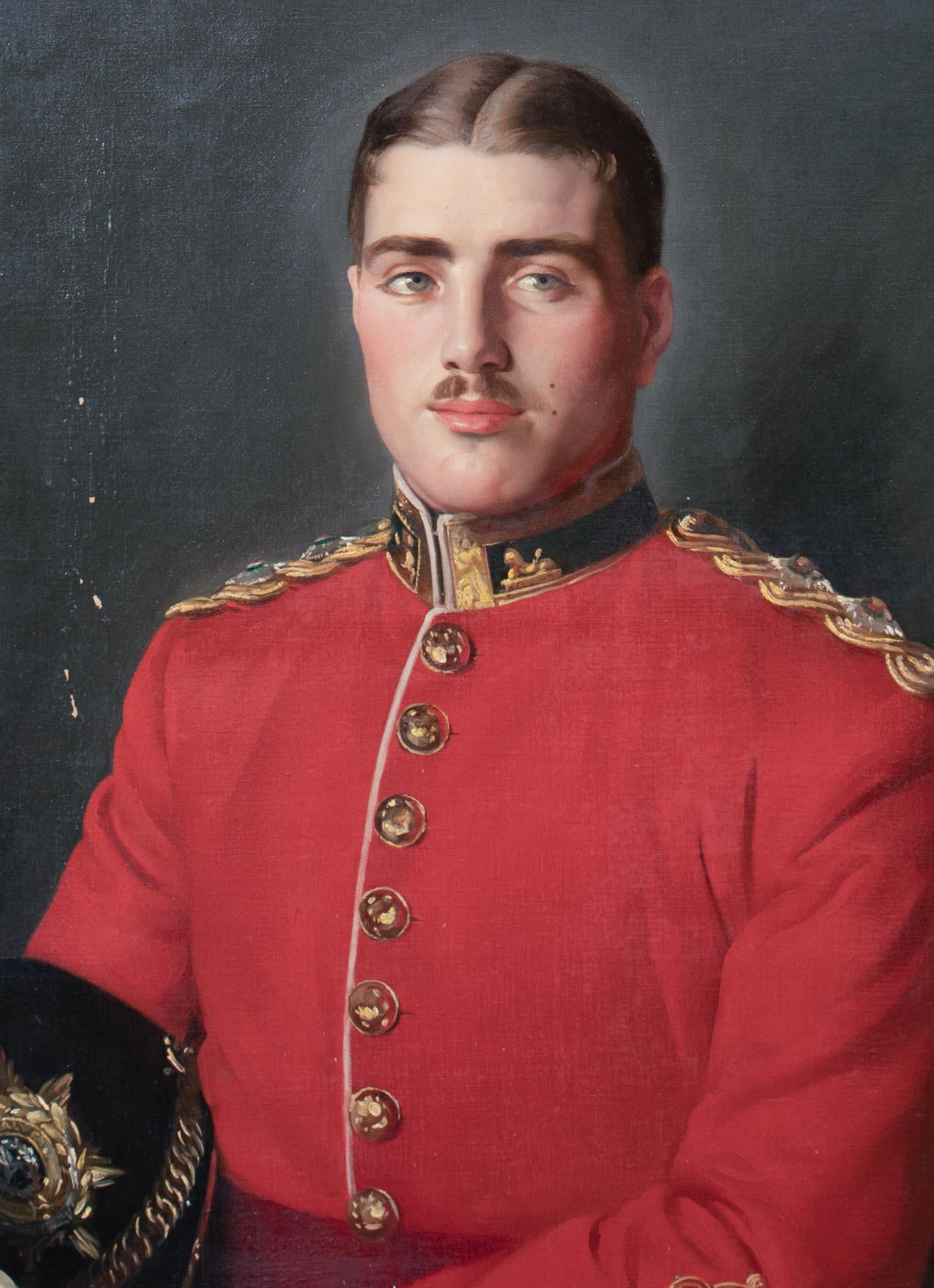 Ritratto del Capitano Cecil Avery Baker MC - Reggimento South Wales Borderers, 3