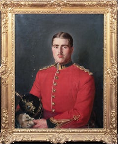 Ritratto del Capitano Cecil Avery Baker MC - Reggimento South Wales Borderers,