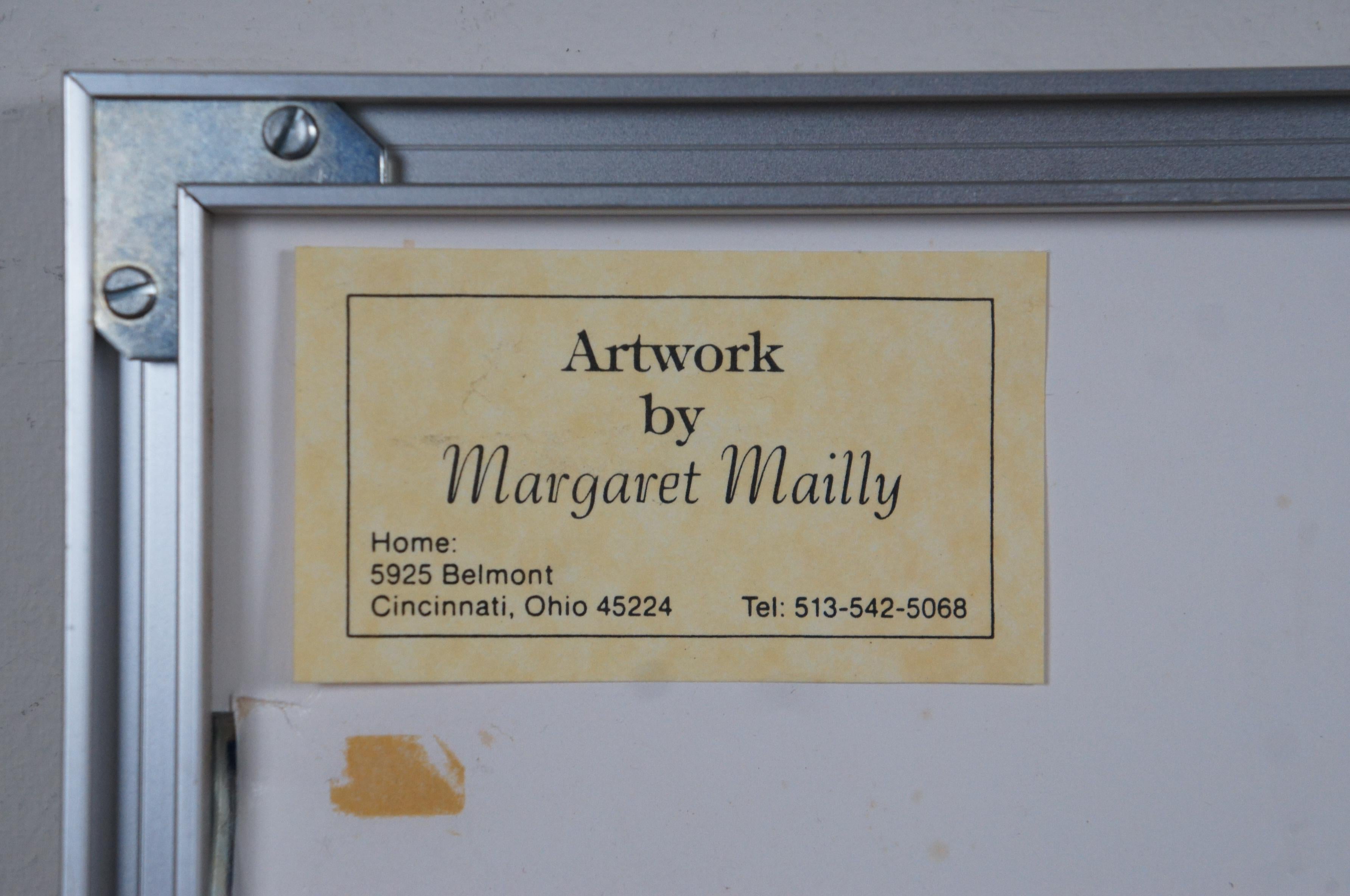 Paint Margaret Mailly Lehigh Valley Railroad Dorothy Train Inspection Watercolor 24