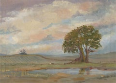 Margaret McClean - 20th Century Oil, Landscape with Tree
