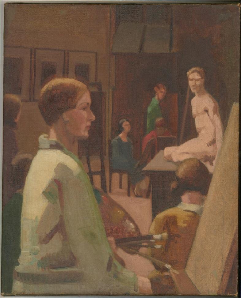 Margaret McClean - 20th Century Oil, Life Drawing Class 1