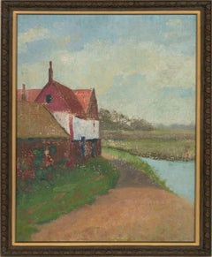 Margaret McClean - Contemporary Oil, Overy Staithe, Norfolk