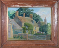 Margaret McClean – Öl, „The Little Cottage“, Mitte des 20. Jahrhunderts