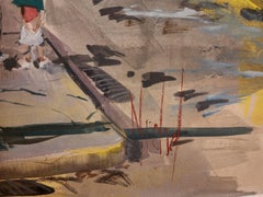 Ramono's Foods, Scena di strada di Chicago, Vintage, Scena di città degli anni '60