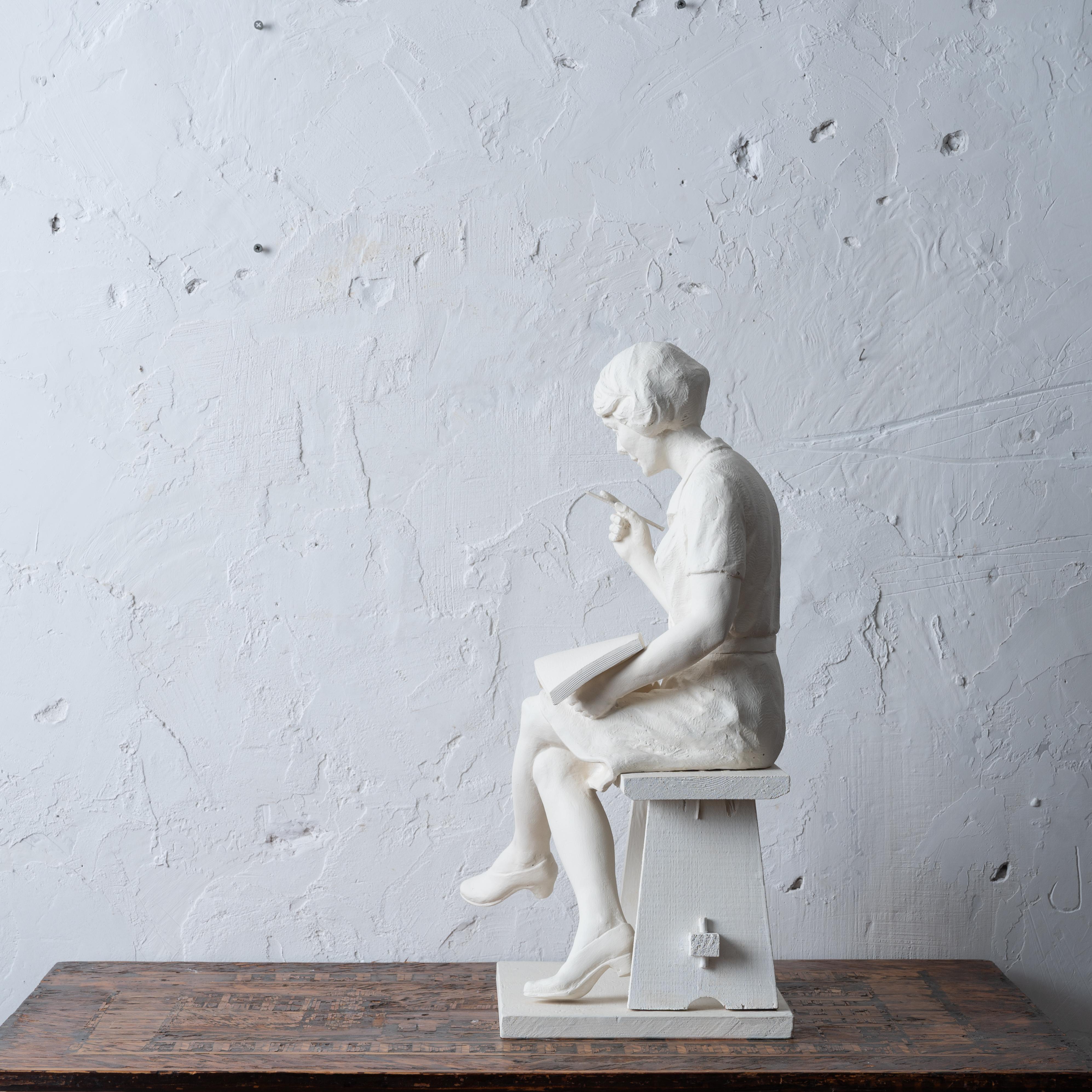 Maquette in gesso di Margaret Mitchell di Rosario Russell Fiore in vendita 4