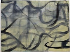 Courier-Original Abstract Modern Painting - Acrylic on Canvas