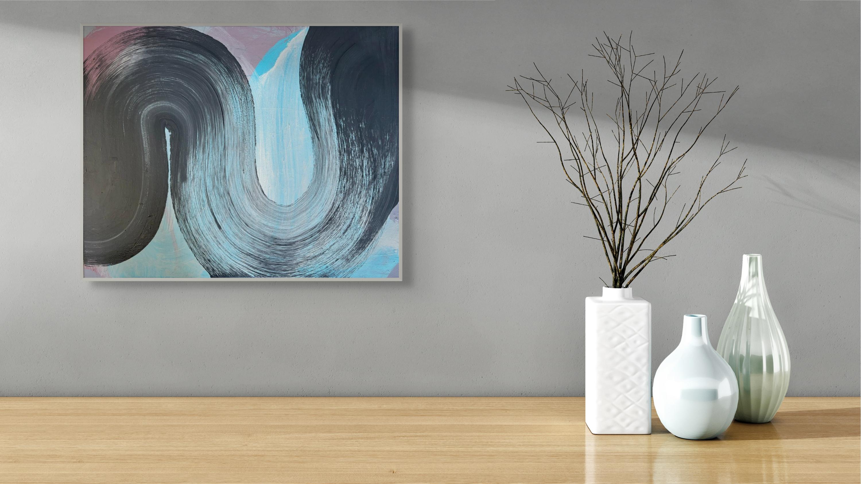 Scopo (Pittura astratta) - Painting di Margaret Neill