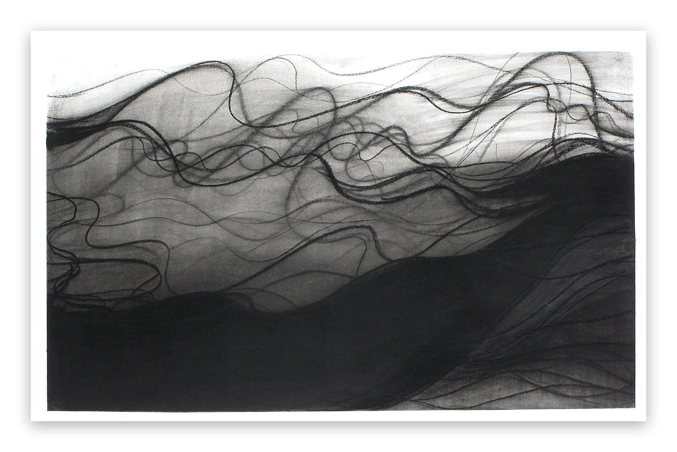 Margaret Neill Abstract Drawing – Steamer-Serie 1 (Abstraktes Gemälde)