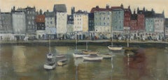 Margaret Parker (1925-2012) - 20th Century Oil, Vieux-Bassin Honfleur