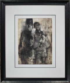 "Aguafuerte "Dos figuras