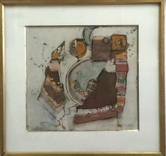 "Recitative, Ping Pang & Pong"   MCM  MID CENTURY MODERN BATIK