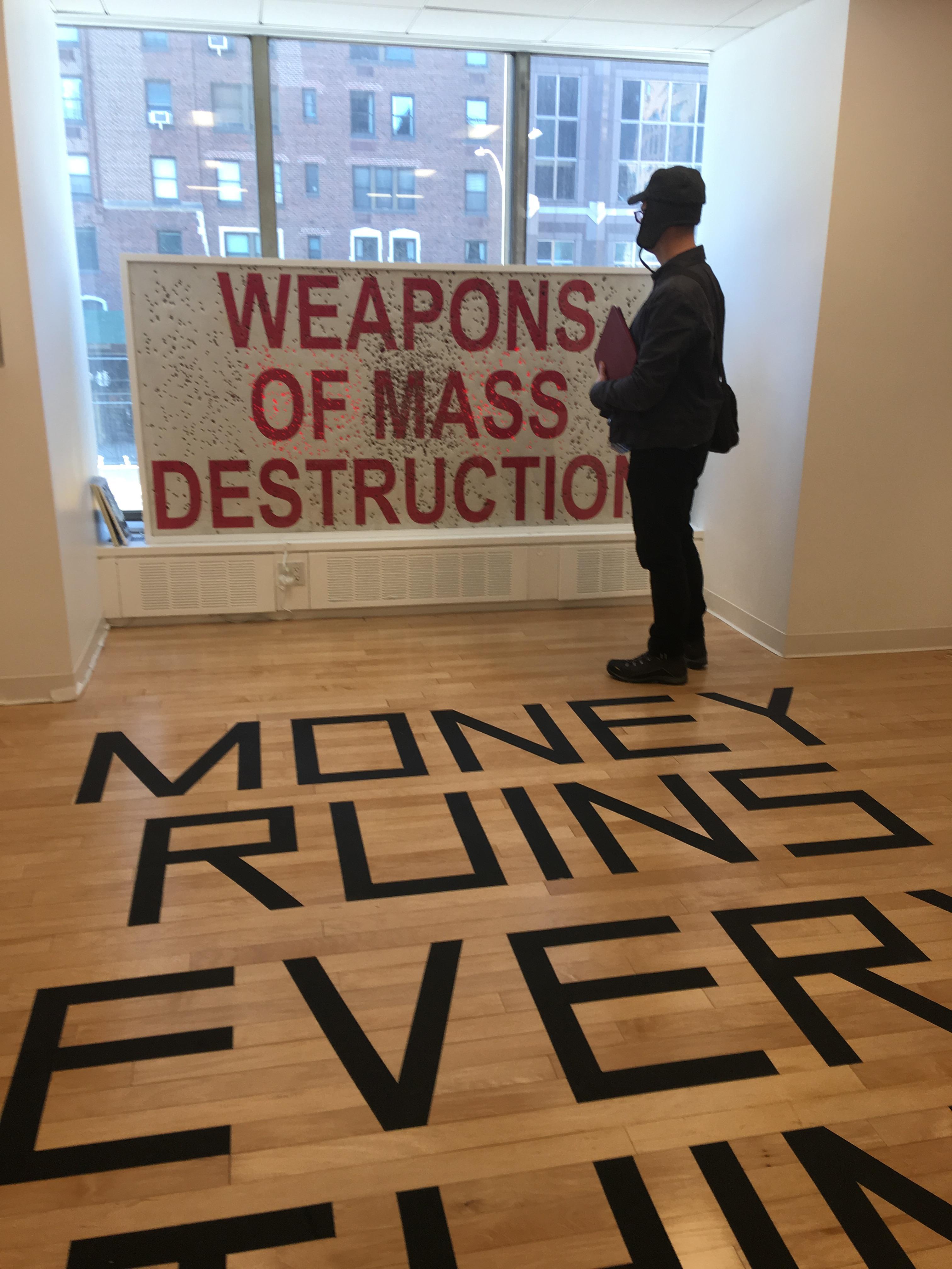 Margaret Roleke, Weapons of Mass Destruction, 2019, light box with video  For Sale 4