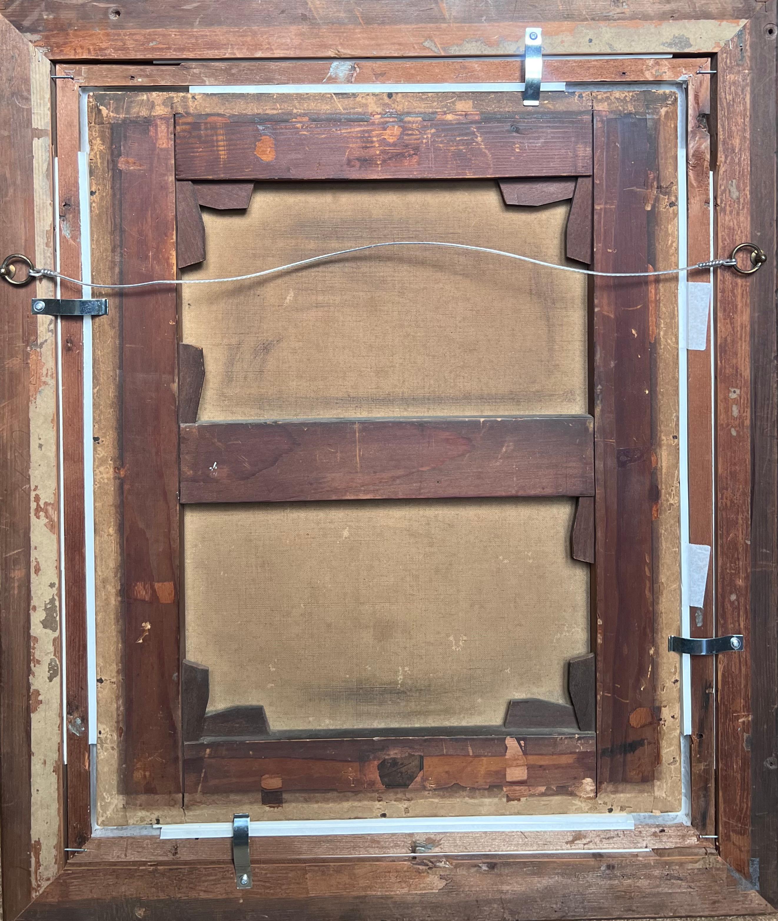 Feine frühe viktorianische Porträt einer englischen Dame Ölgemälde Ahorn Holzrahmen im Angebot 5