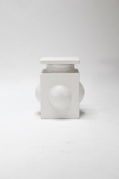 Margaret Beistelltisch aus Gips und Fiberglas von Brent Warr Studios