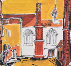 Queens' College, Cambridge II painting by Margaret Souttar