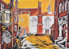 Queens' College, Cambridge II painting by Margaret Souttar