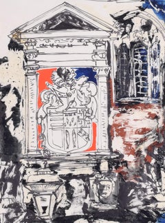 Queens' College, Cambridge I painting by Margaret Souttar