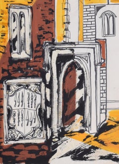 Magdalene College, Cambridge III painting by Margaret Souttar