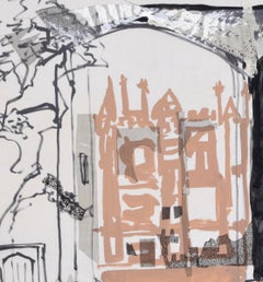 Selwyn College, Cambridge I painting by Margaret Souttar