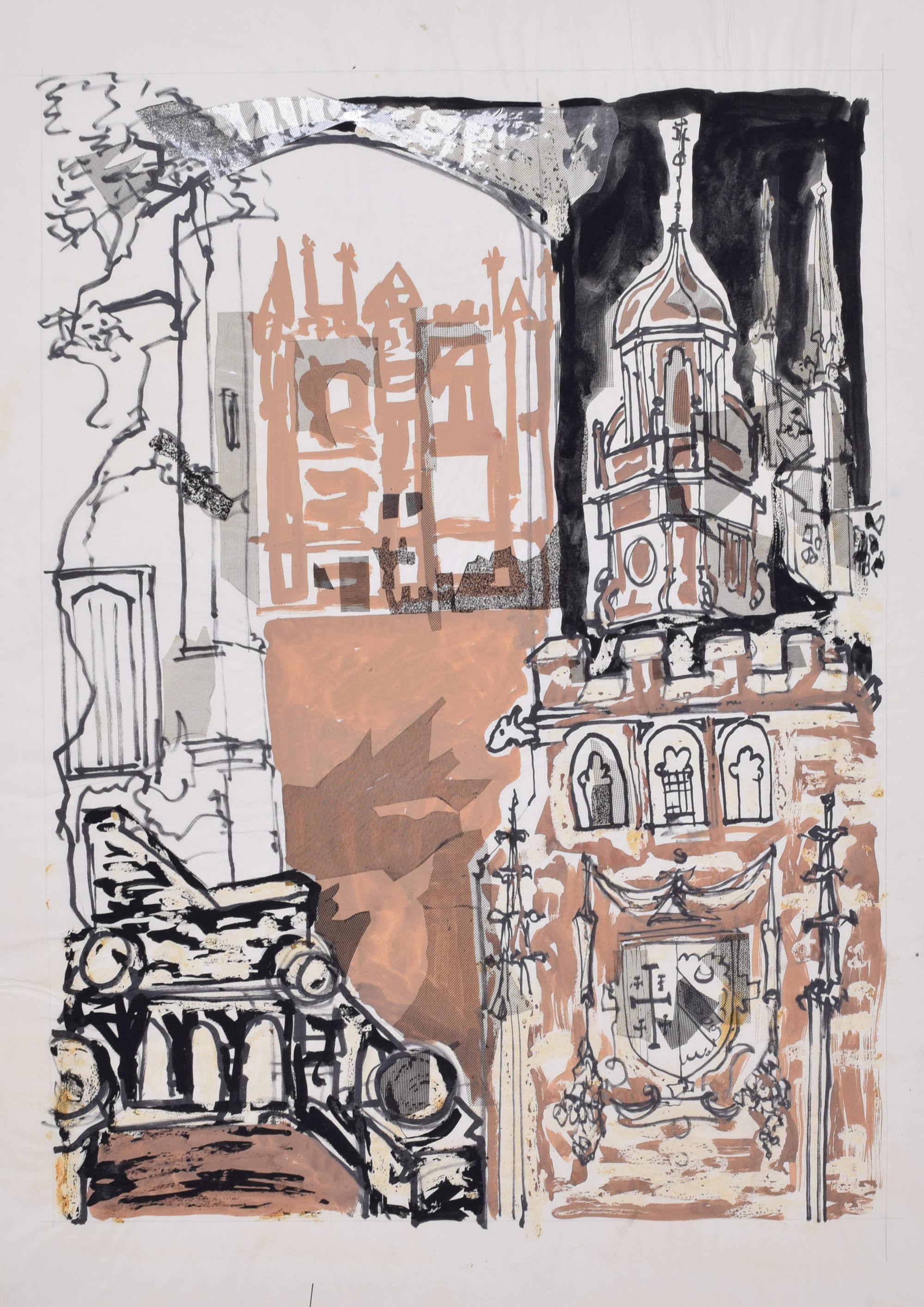 Selwyn College, Cambridge I dipinto di Margaret Souttar in vendita 5