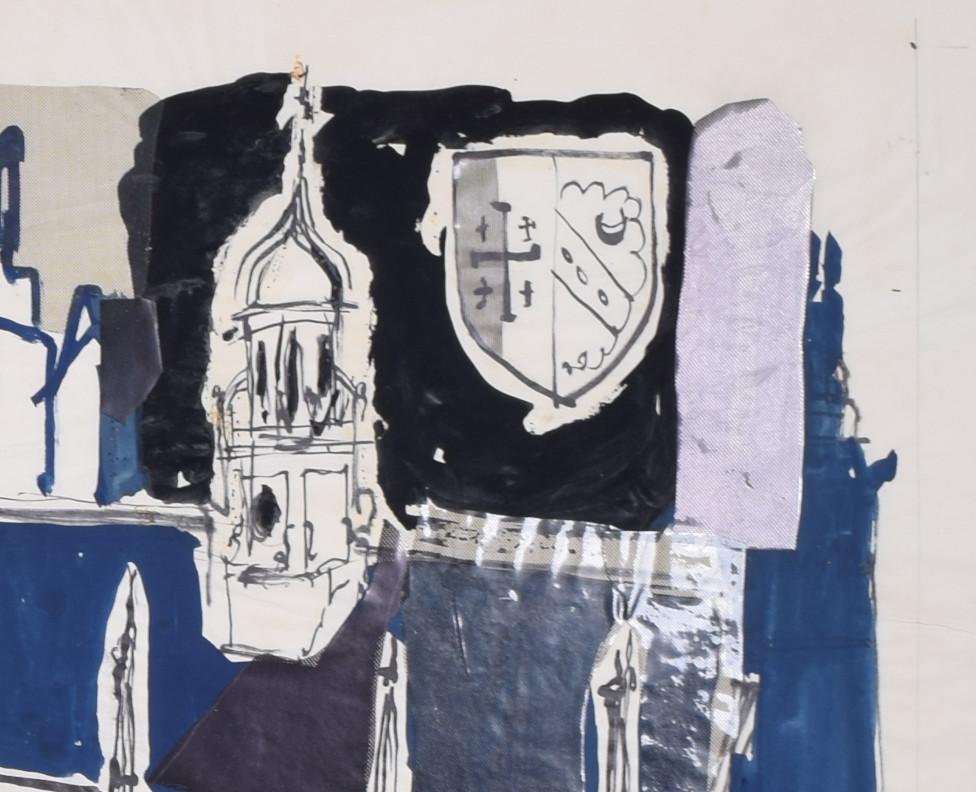 Selwyn College, Cambridge III pintura de Margaret Souttar en venta 2