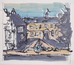 Trinity Hall, Cambridge II painting by Margaret Souttar