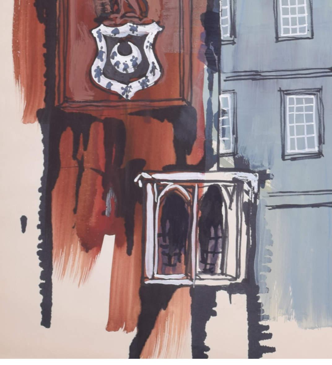 Trinity Hall, Cambridge V. Gemälde von Margaret Souttar 4