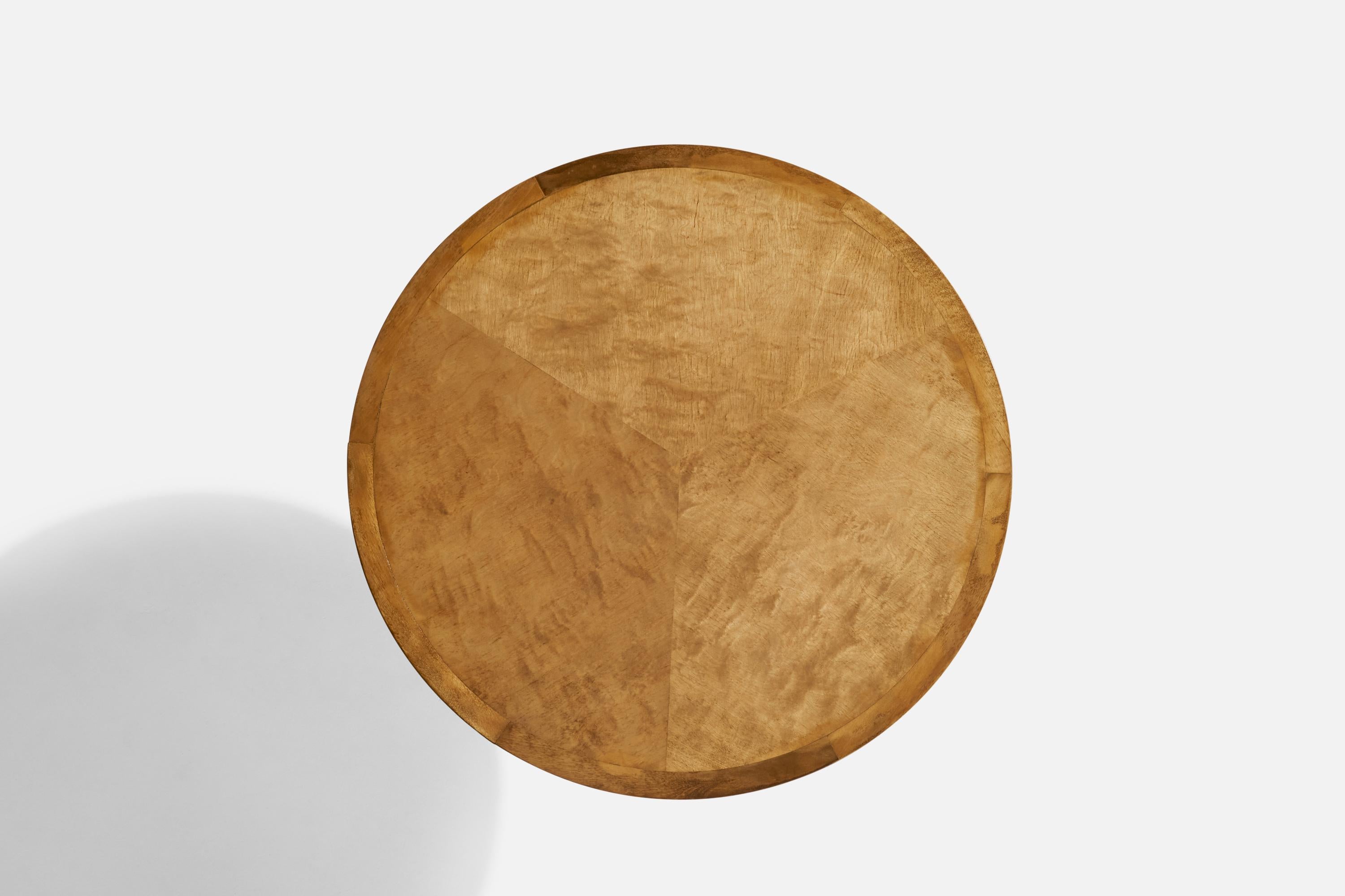 Mid-20th Century Margaret T. Nordman, Side Table, Birch, Finland, 1930s For Sale