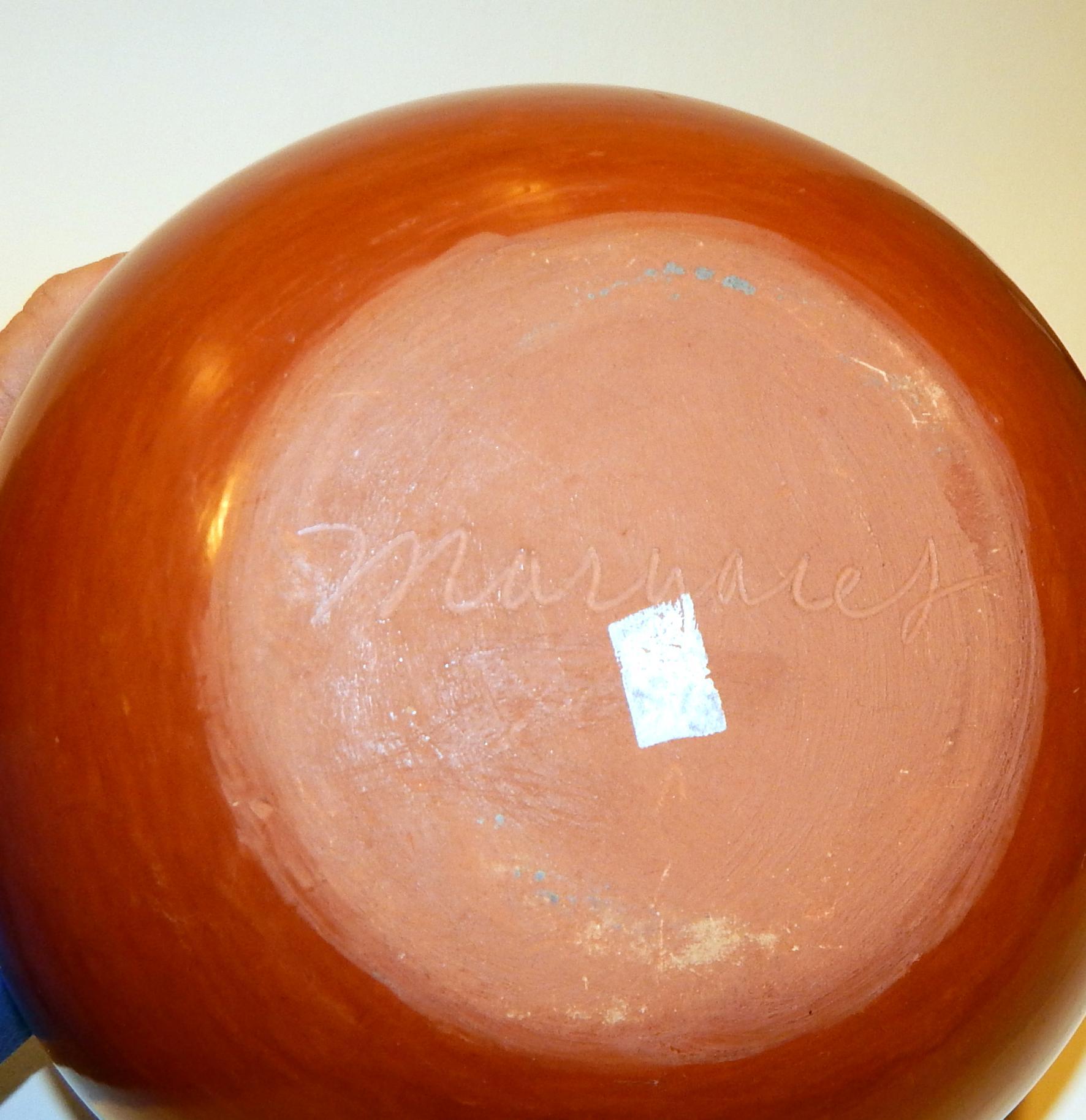 margaret tafoya pottery signature