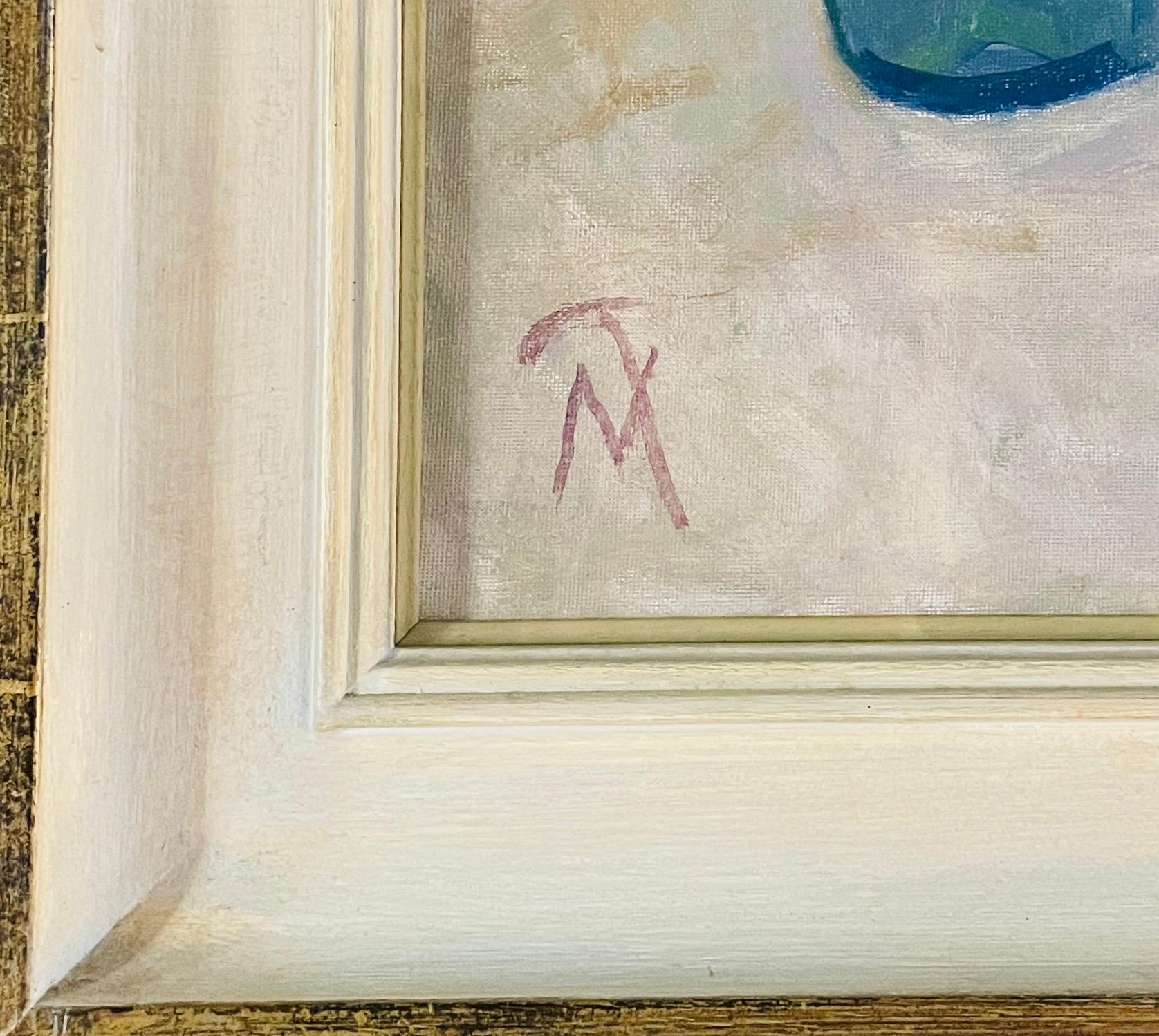 Óleo sobre lienzo impresionista de la Royal Academy Modern British Art Flores Slade en venta 8