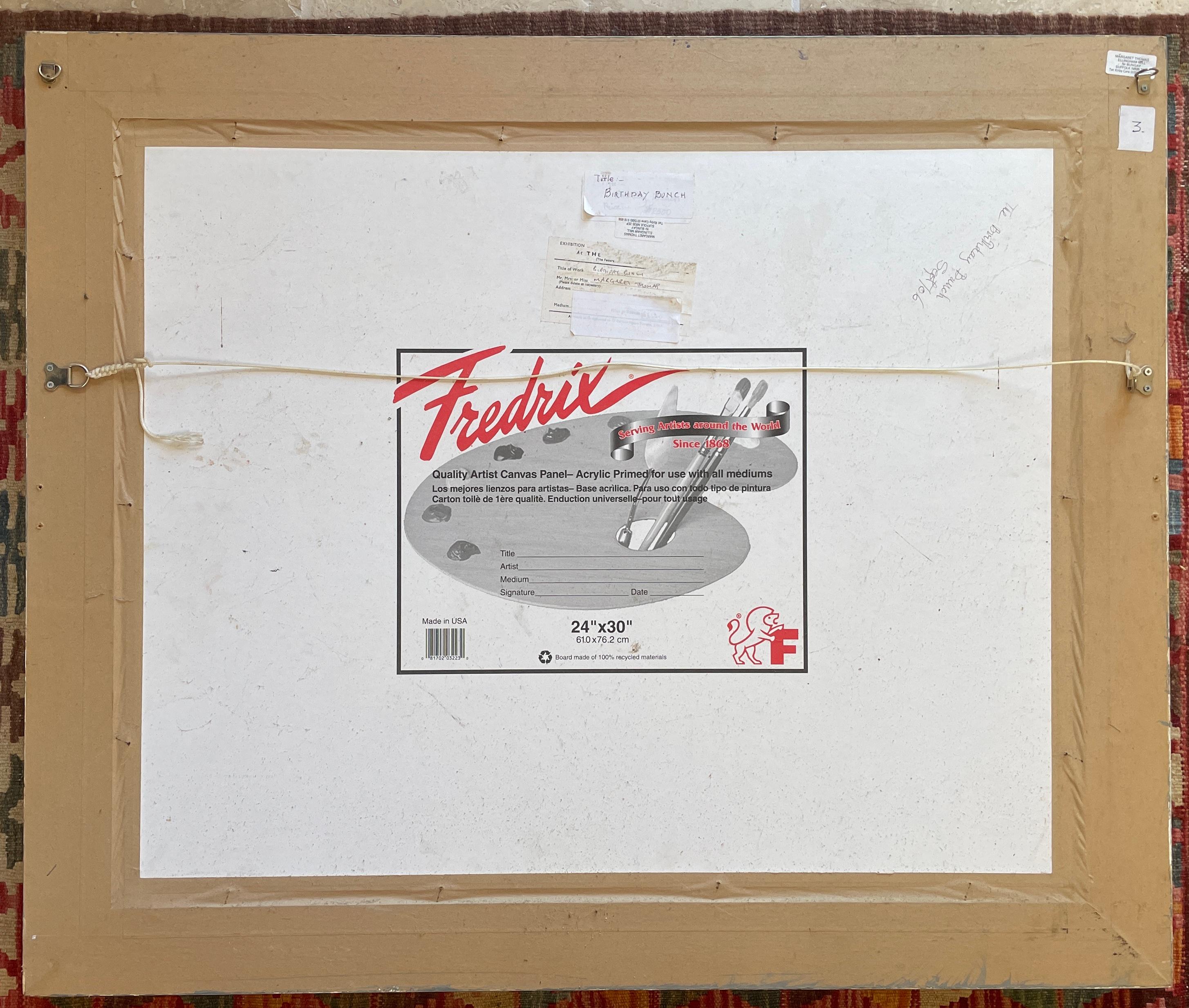 Óleo sobre lienzo impresionista de la Royal Academy Modern British Art Flores Slade en venta 3