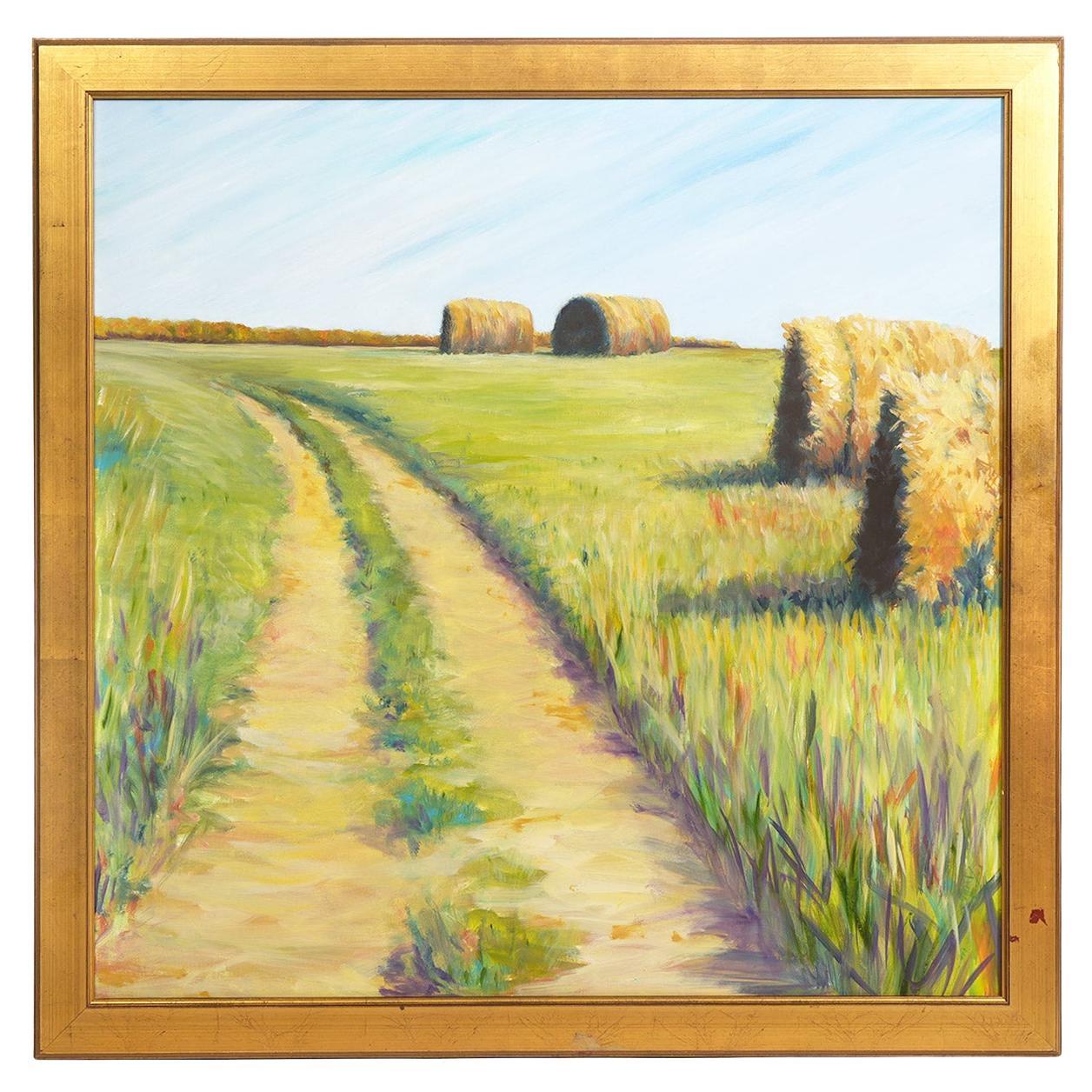 Margaret Tvedten "The Road Less Traveled" Original Oil Painting