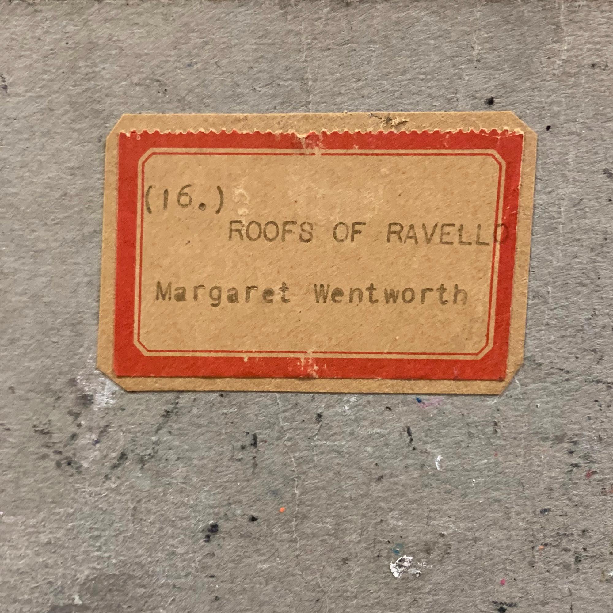 'Roofs of Ravello', Mid-Century Abstract, Harvard Fogg Museum, SFAA, Carmel, AIC For Sale 5