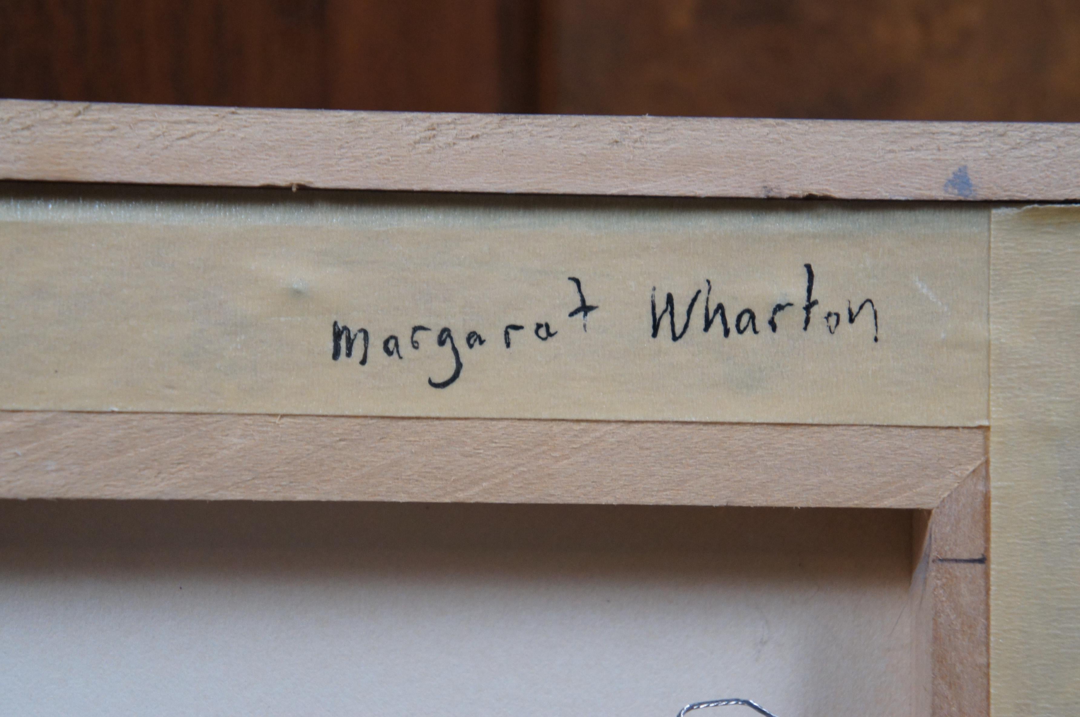 Margaret Wharton Deconstructed Chair Lithograph Suite Art Prints Expressionism In Good Condition In Dayton, OH