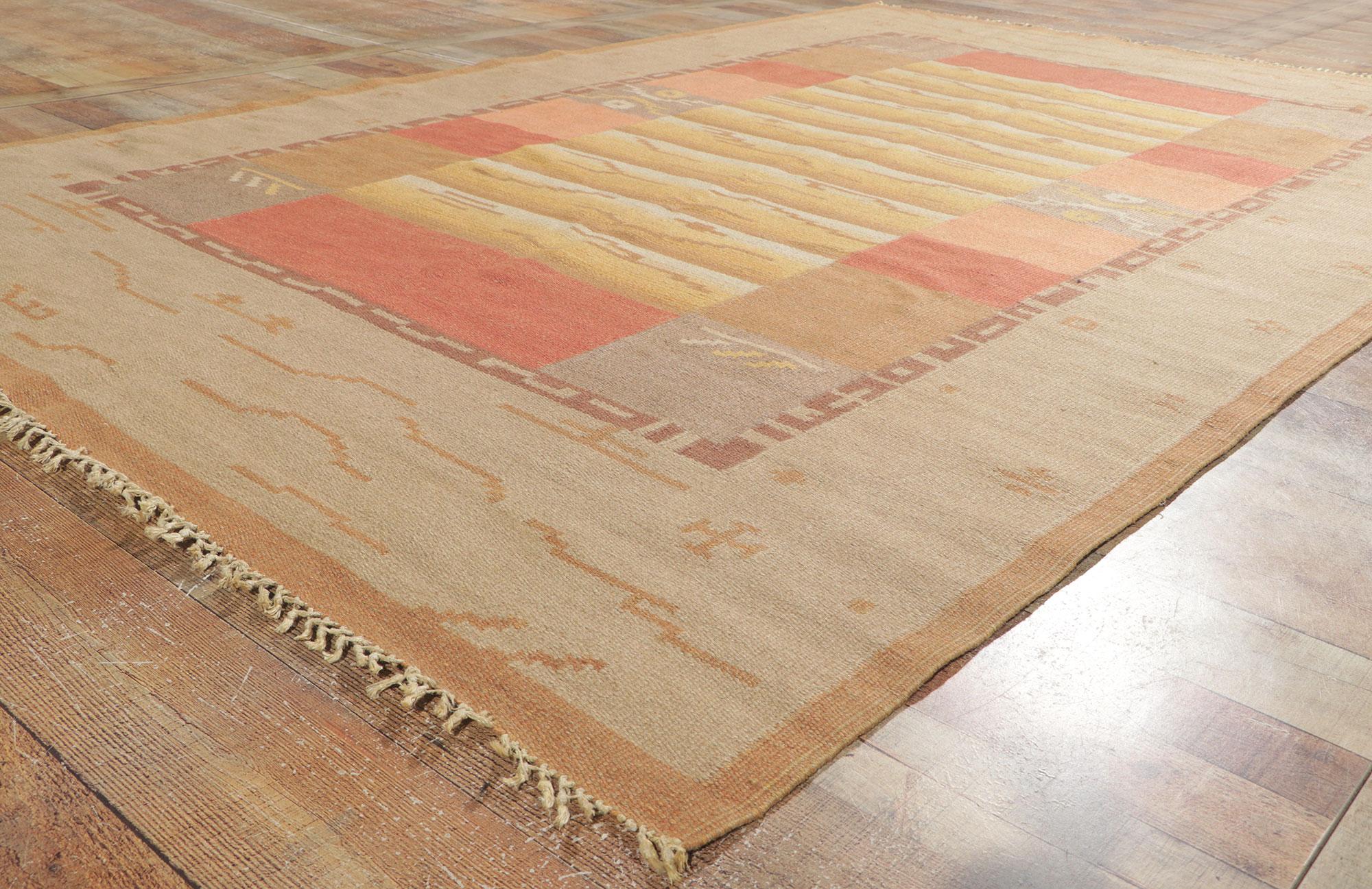 1920's Margareta Ahlstedt-Willandt Finnish Röllakan, Art Deco Bauhaus For Sale 6