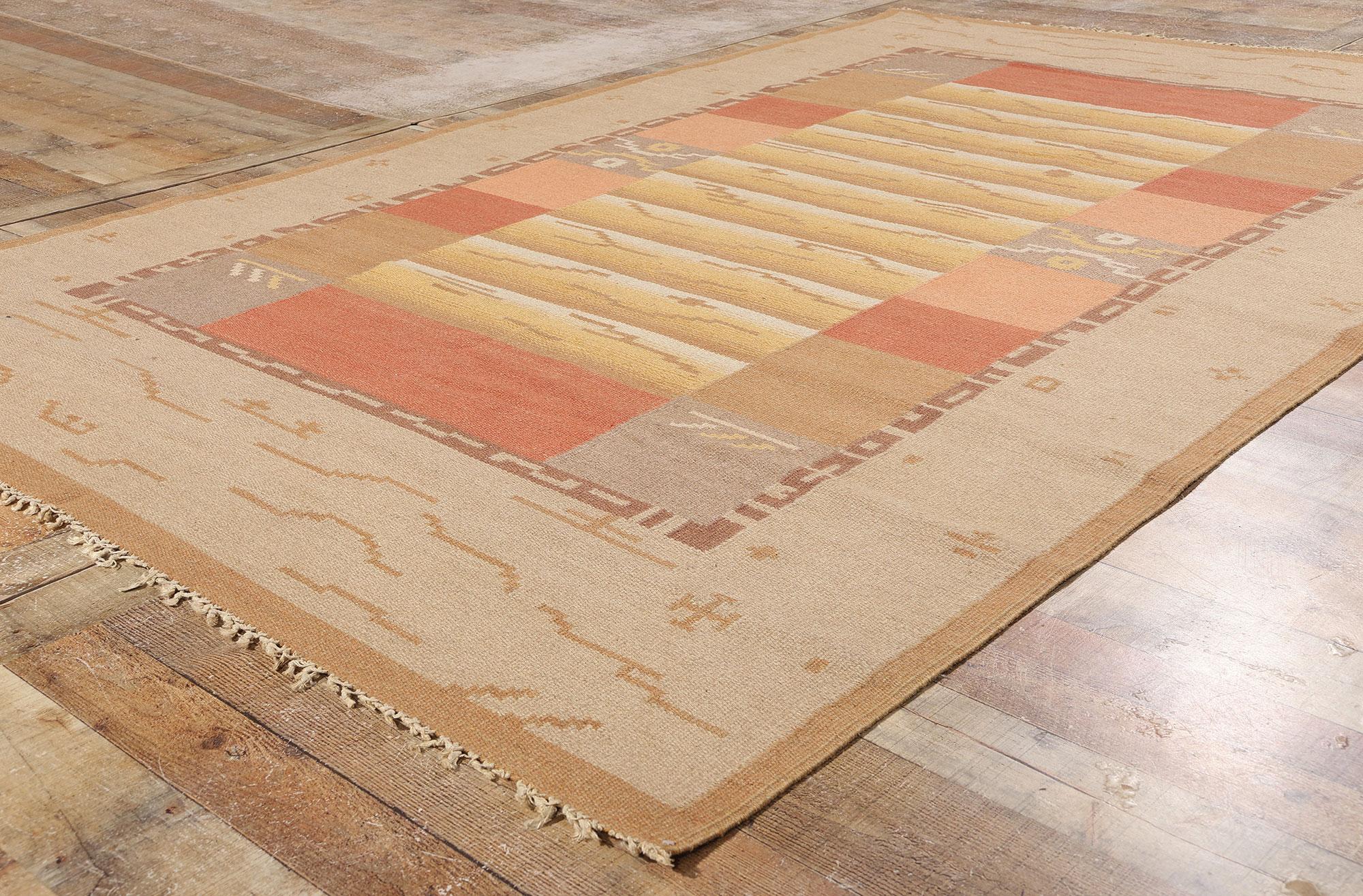 1920's Margareta Ahlstedt-Willandt Finnish Röllakan, Art Deco Bauhaus For Sale 5