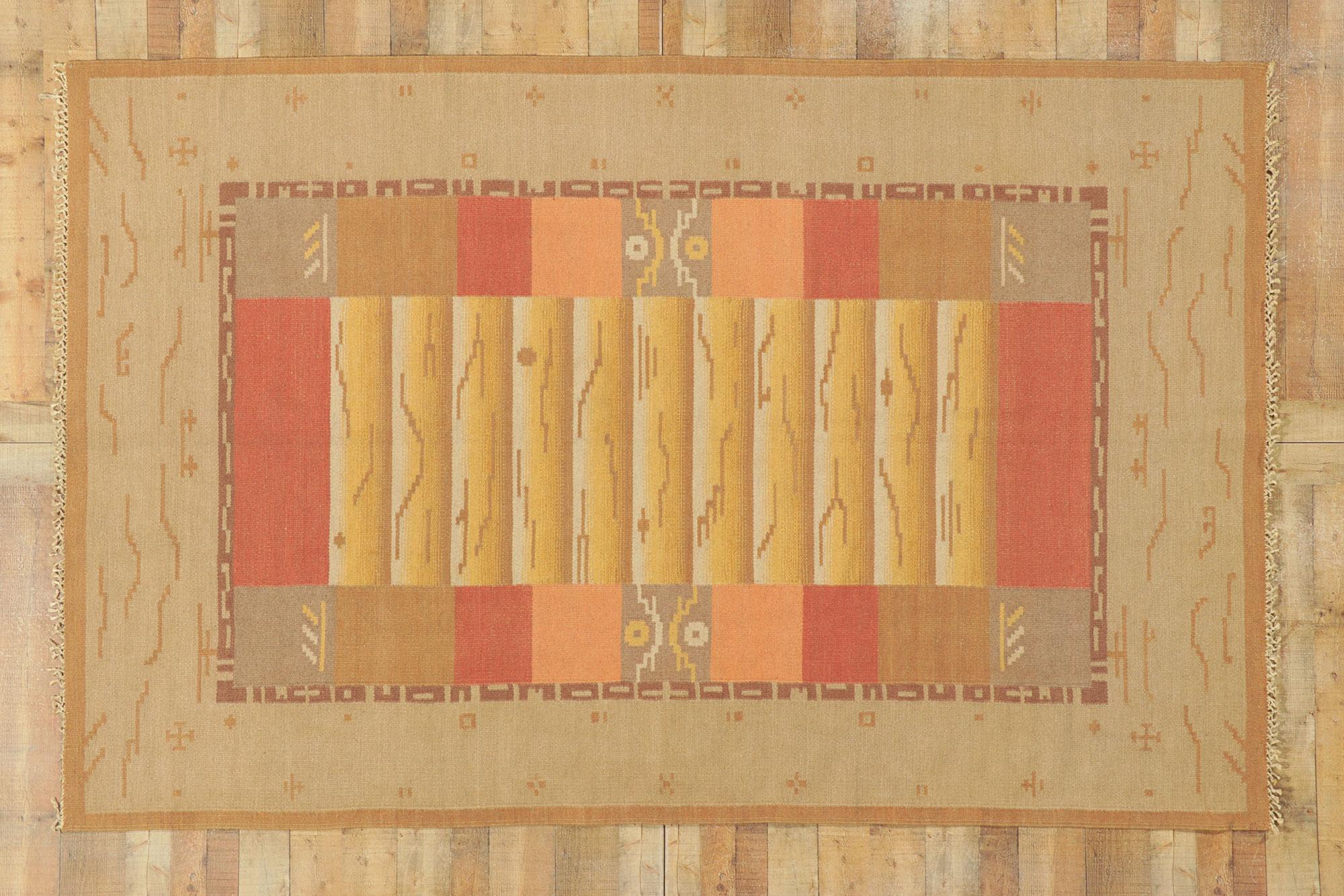 1920's Margareta Ahlstedt-Willandt Finnish Röllakan, Art Deco Bauhaus For Sale 10
