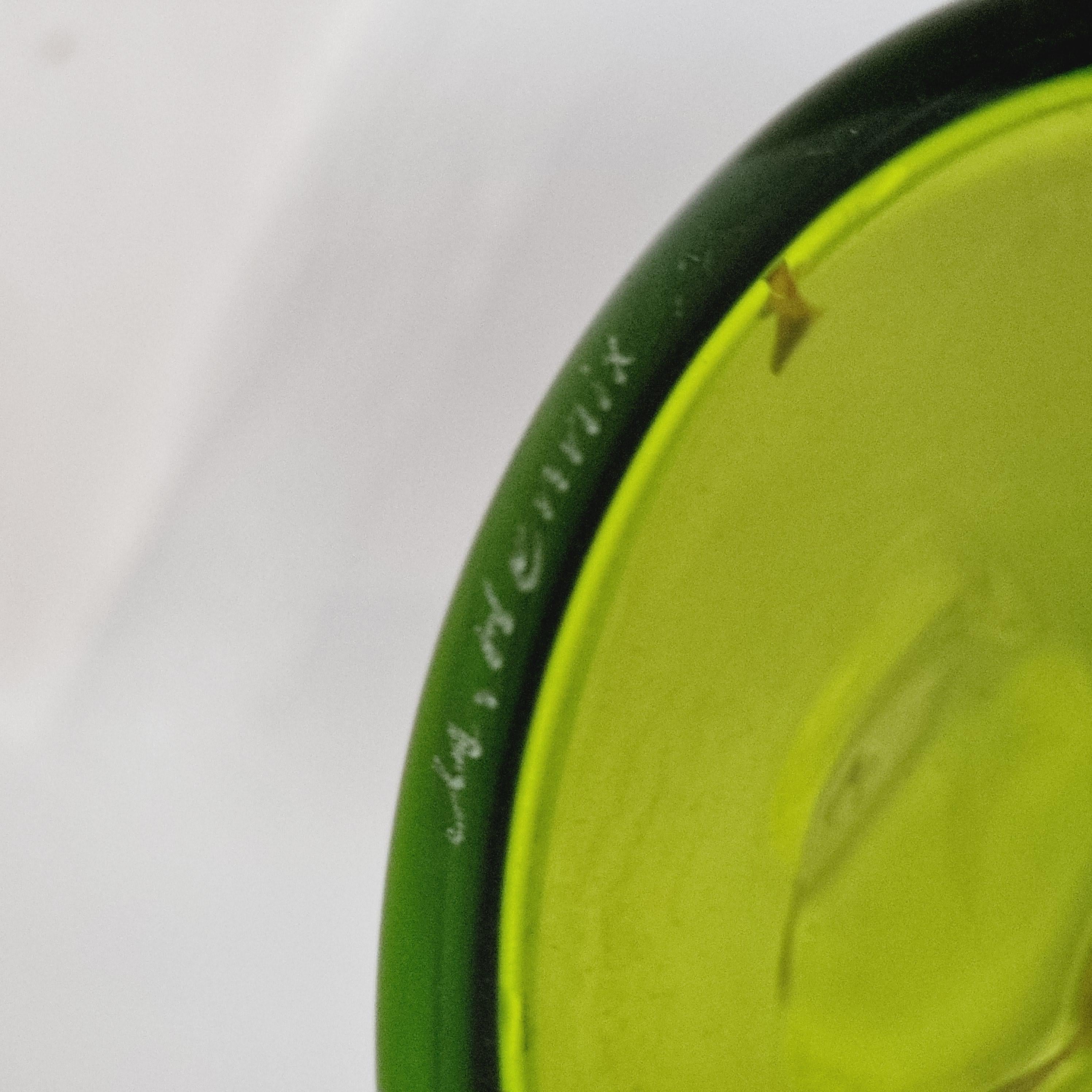 Postmoderno Margareta Hennix, grande vaso in vetro, Reijmyre Svezia Post-Moderno in vendita