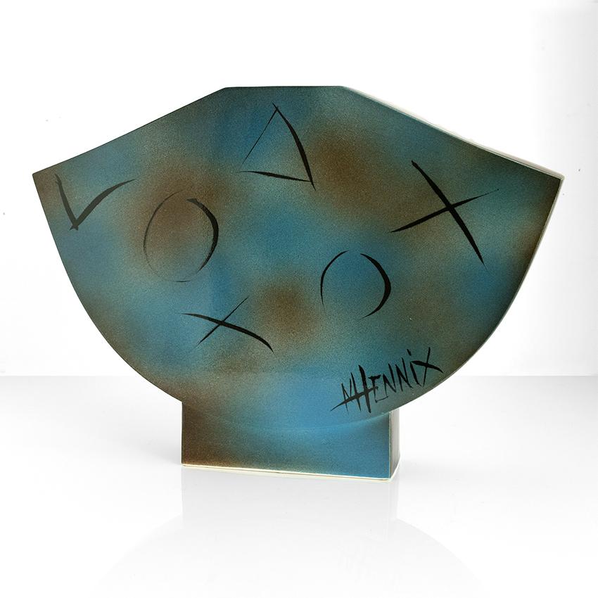 Margareta Hennix Vaso unico Studio A Gustavsberg firmato 1988 in vendita 4