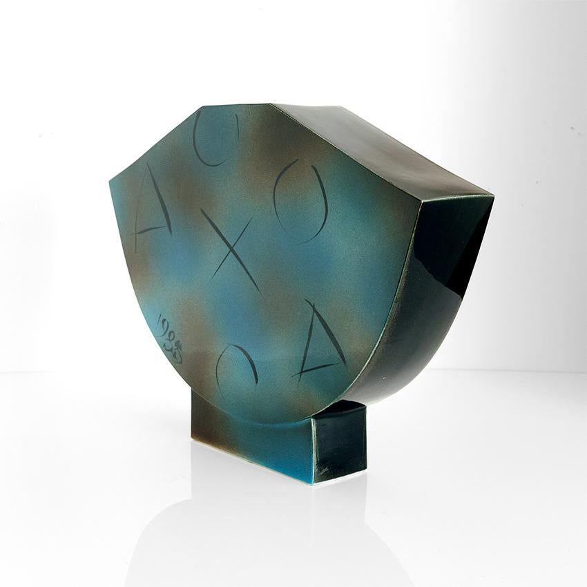 Margareta Hennix Vaso unico Studio A Gustavsberg firmato 1988 in vendita 5