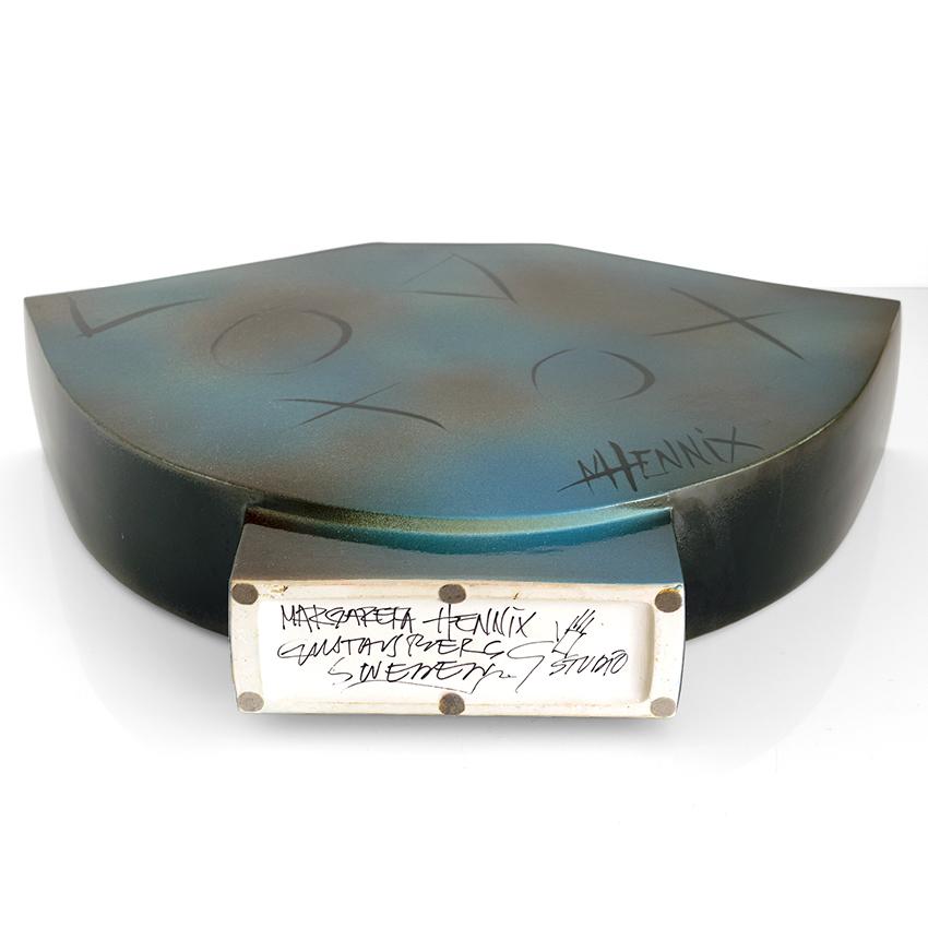 Margareta Hennix Vaso unico Studio A Gustavsberg firmato 1988 in vendita 7