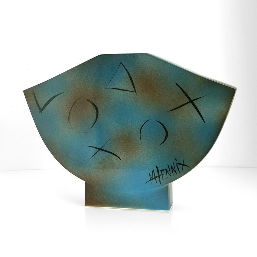 Margareta Hennix Vaso unico Studio A Gustavsberg firmato 1988 in vendita 3