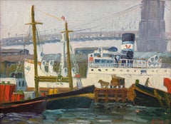 "The Ordell, Brooklyn Bridge" Margaretha E. Albers, New York Urban Cityscape