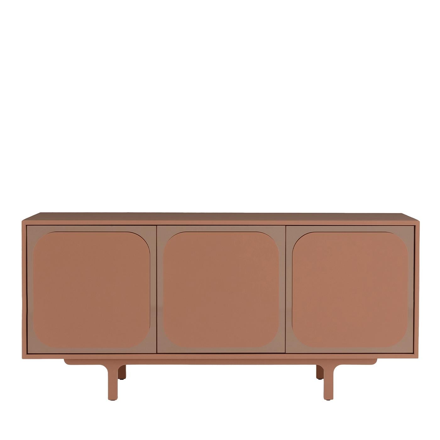 Margarette 3-Door Mocha Mousse Sideboard in vendita