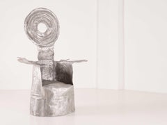 Poltrona Margarita in alluminio di Roberto Matta Edizione Paradisoterrestre