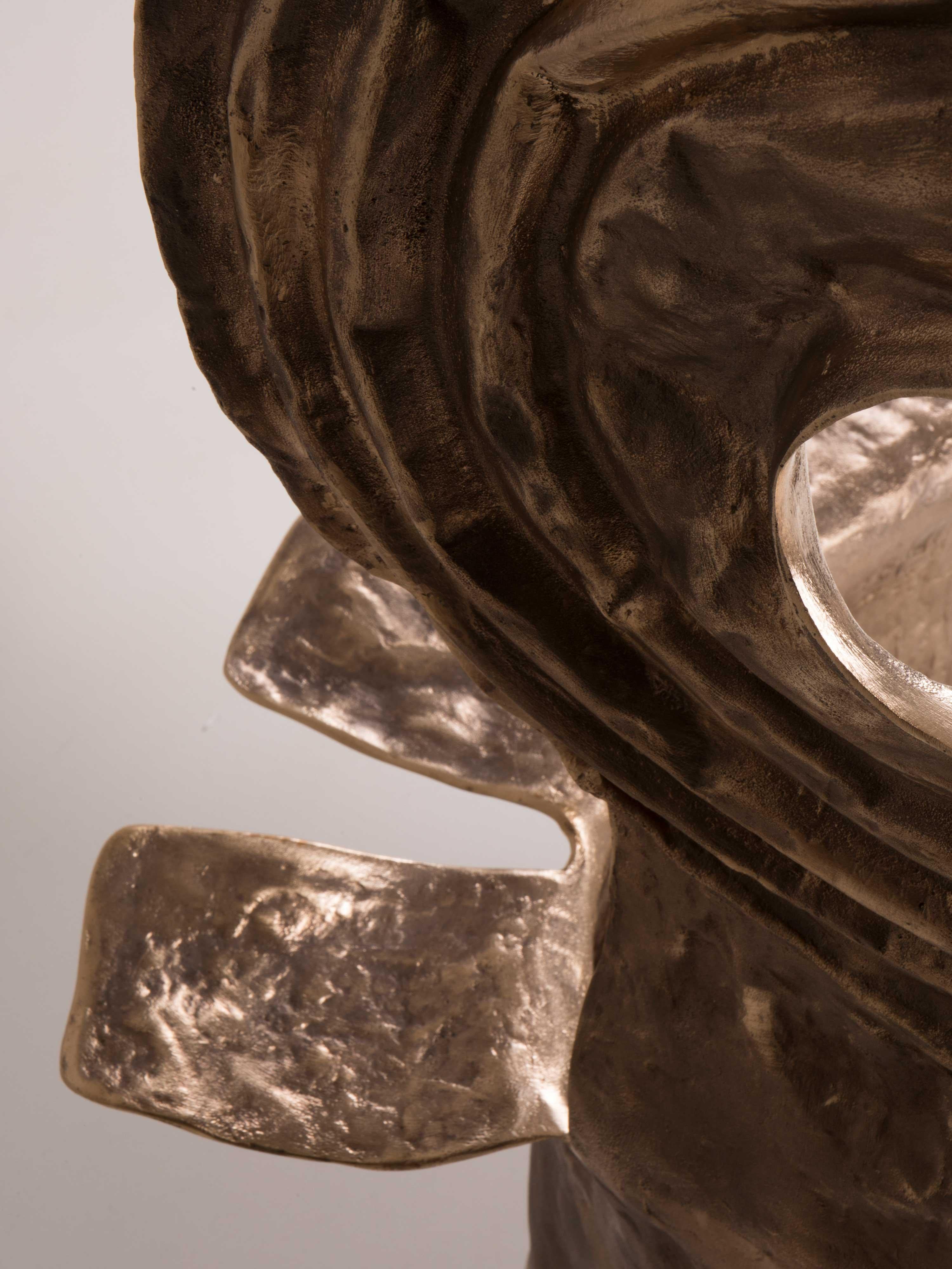 Margarita Bronze Armchair by Roberto Matta Paradisoterrestre Edition For Sale 3
